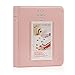 Cpano 64 Poches Album Photo pour Fujifilm Instax Mini 11/Mini 9/Mini 8/Mini 90/Mini 25/Instax Mini Liplay/Polaroid Snap PIC-300/HP Sprocket/Kodak Mini 3-inch Film.(Rose)