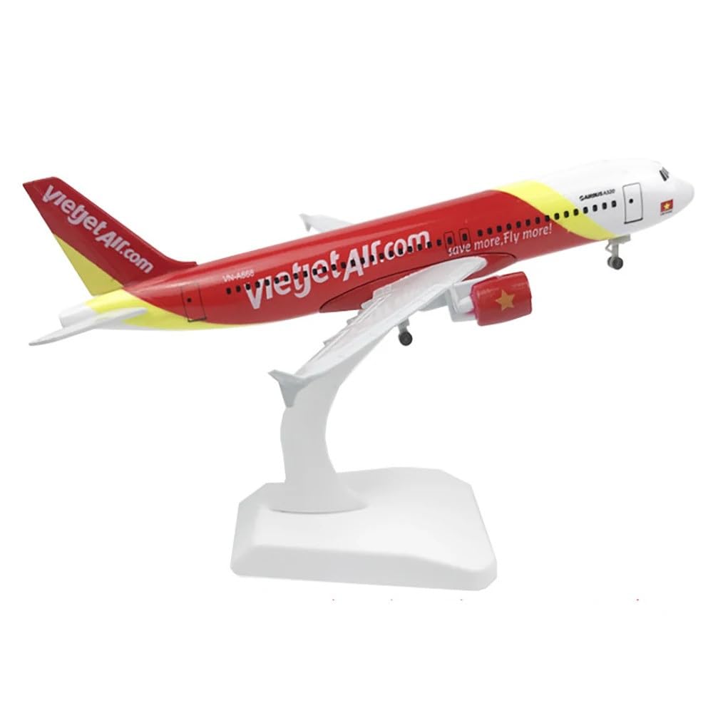VietJet Air Airbus A320 Diecast Metal Aircraft Model Plane Gift - 1/350 Scale