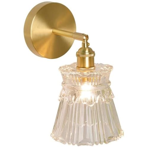 Applique rétro or antique luminaire mural salon et cuisine ZR98US