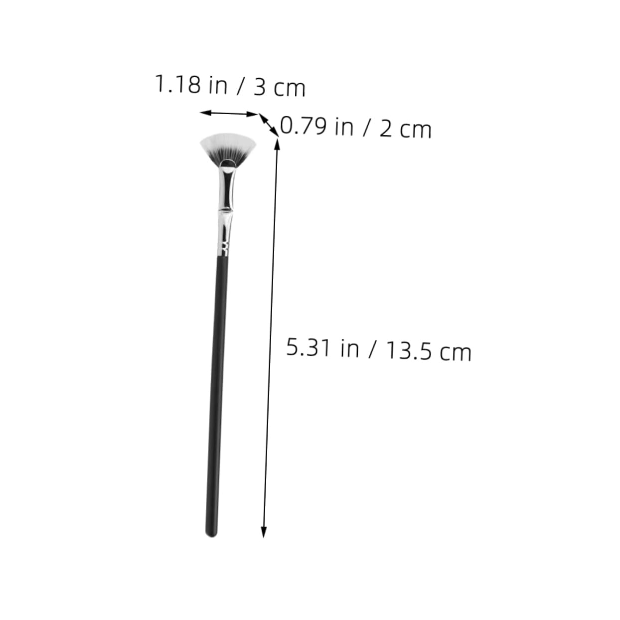 Healeved Fan Mascara Brush for Lash Extensions Easy Application for Home Salon Use