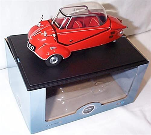 oxford Messerschmitt KR200 Bubble Car Sardinian Red vehicle 1:18 scale diecast model