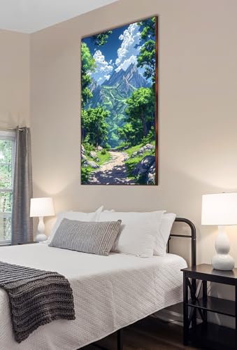 Cuadros de decoración para salón modernos con diseño de pedrería 5D 6