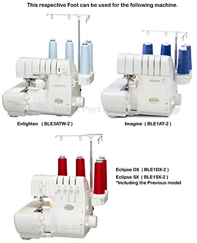 Babylock [6-Foot Bonus Package] for Enlighten (BLE3ATW) etc Over Lock Serger [Parallel Import from Japan] - Thumbnail 5
