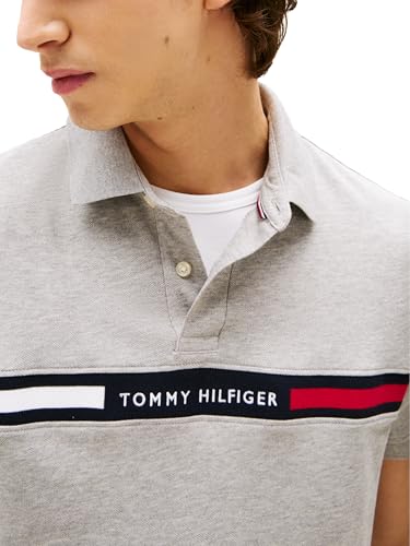 Image of Tommy Hilfiger Men's Short Sleeve Casual Polo Shirts in Regular Fit with Chest Logo Designs