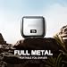 Full Metal Electric Foil Shaver for Men - 5 Floating Blades 14000 RPM Magnetic Levitation Motor, IPX7 Waterproof Wet & Dry Mini Razor, USB-C Rechargeable, Quiet Shaver with LED Display