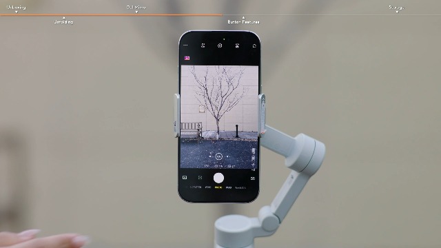 DJI Osmo Mobile 7 Gimbal Stabilizer for iPhone, Android, Built-in