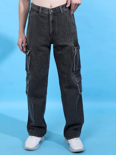Image of Highlander Men's Relaxed Fit Jeans | Mid Rise | Cotton | Jeans for Men
