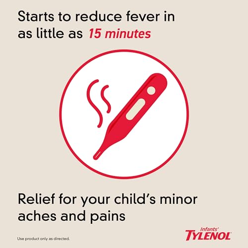 Infants' Tylenol Oral Suspension, Acetaminophen, Grape, 1 fl. oz - image 4