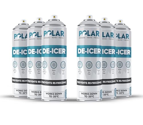 fast acting windshield de-icer spray