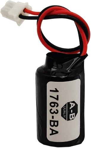 Miniatura 2 de RCCONE 30PCS 1763-BA 3V 1100mAh Lithium Battery COMP-295 for Allen Bradley 1763-BA Battery