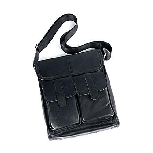 Leather Briefcase,Sports Travel Multi Pocket Crossbody Bag Anti-Theft Mobile Phone Bag Suitable for Travel Sports3