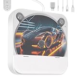 Auto CD Player Laufwerk mit USB-Anschluss - Extern Universal CD Player für Auto PKW LKW, Extra USB-Verlängerungskabel, Externes CD Laufwerk für Laptop, PC, Fernseher, kompatibel mit Android Autoradio