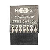TPM 2.0 Módulo de seguridad de cifrado tarjeta remota de 12 a 20 pines TPM2.0 módulo para multimarca 11 para placas base Windows Upgrade