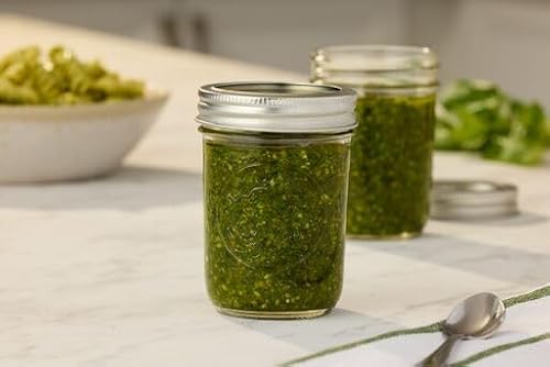 Ball Regular Mouth Mason Jars with Lids & Bands, Half Pint, 8-oz (2-Pack)