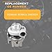 Noptul Turbocharger, Suitable for Cummins 6BTA 5.9L Holset HX40M Marine Engine, Automotive Turbo Charger Replacement Part 3536620 3536621 3802829