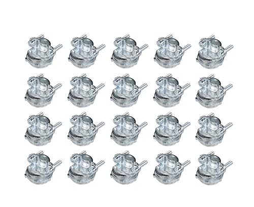 Connecteurs de câble 1/2" acier Plutreas pour fixer les conduits électriques