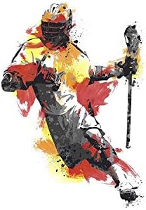 RoomMates RMK2570GM Lacrosse Champion Peel and Stick Giant Wall Decal