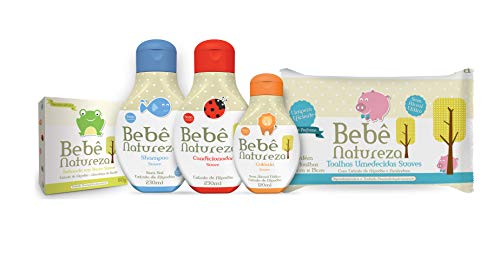 Kit Mochila Elefante (Sh230Ml+Cond230Ml+Col120Ml+Sab.Barra80G+T Umedec.100Un), Bebe Natureza
