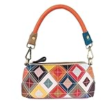 MVNOIRE Colorful Diamond Lattice Colorblocking...