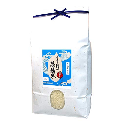 藤本米穀店 令和6年産 特別栽培米「島の香り隠岐藻塩米」きぬむすめ精米5kg|農薬・化学肥料当地比5割以下