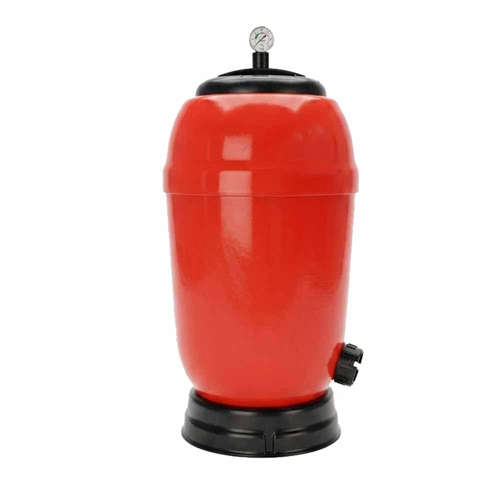 Suinga Filtro Rapidpool Piscina Lateral Ø 650 mm | Salida 1 1/2'' y Diseño Rojo Resistente | Filtracion Eficiente para Agua Limpia y Cristalina | Sistema Duradero para Depuracion de Piscinas