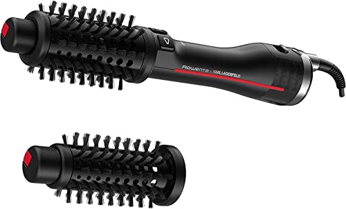Rowenta x Karl Lagerfeld K/Pro Stylist CF961L - Cepillo de Aire movimiento giratorio automático,...