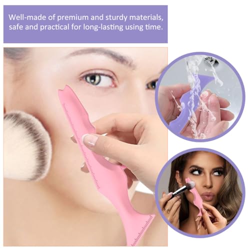 Plantillas de silicona para maquillaje 2 piezas miniatura 3