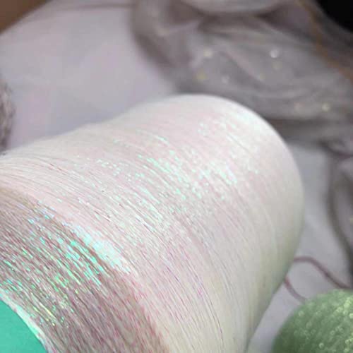 250G Beautiful Glitter Viscose Metallized Yarn Skein Hand Knitting Gold Silver Silk Fine Thin Sewing Crochet Thread #TOP8