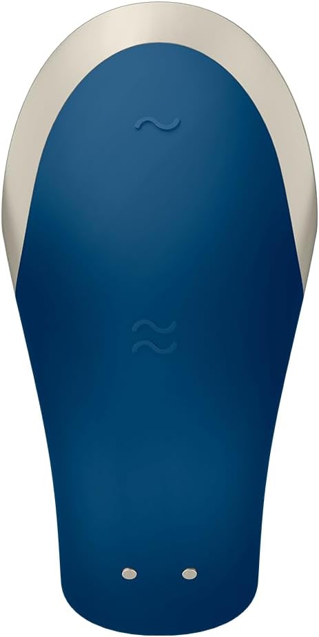 Satisfyer Double Love Connect App Vibrator Sex Toy | Adult Toys for Women | Best Couple Vibrator | Vibrating Sexual Pleasure Device | Stimulation Vibrators | Woman Sextoy (Blue)