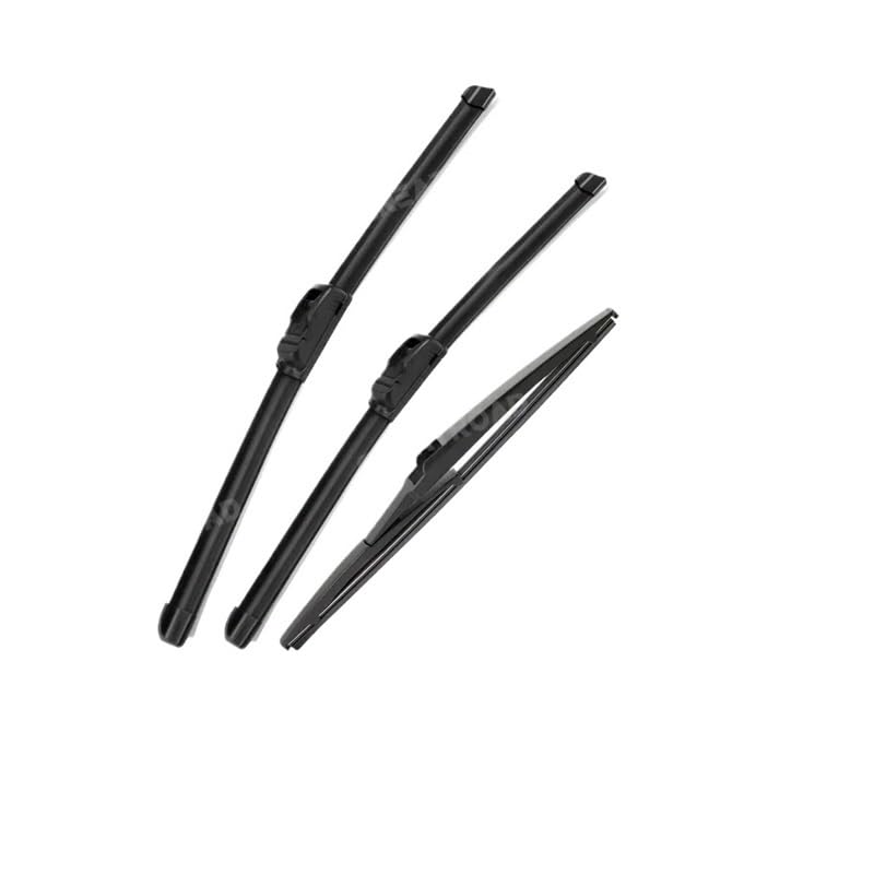 Balais d'essuie-glace E120 essuyage sans trace kit complet pare-brise et lunette