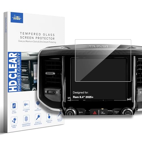 Protection écran Ram 1500 en verre trempé haute clarté d'infotainment