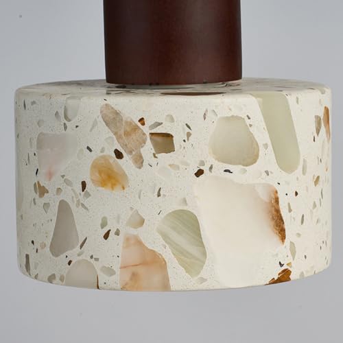 Lustre de chevet médiéval à LED 12cm en terrazzo rétro - 6
