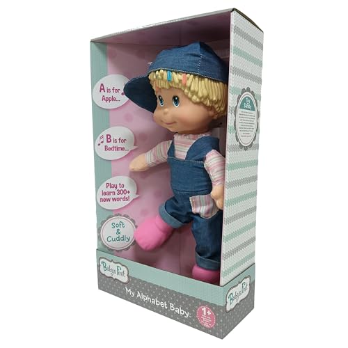 Muñeco Bebé Interactivo que Canta ABC, Ropa Denim miniatura 5