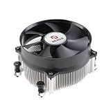 Akasa Low-Noise AMD AM5/AM4 CPU Cooler, CPU Cooler for AMD, 55mm height, 95mm Fan, Two Ball Bearing, TDP 110W, 4-pin PWM fan, Perfect for SFF build, AK-CC1113BP01