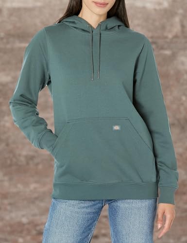 Image of Dickies womens Heavyweight Logo Sleeve Pullover