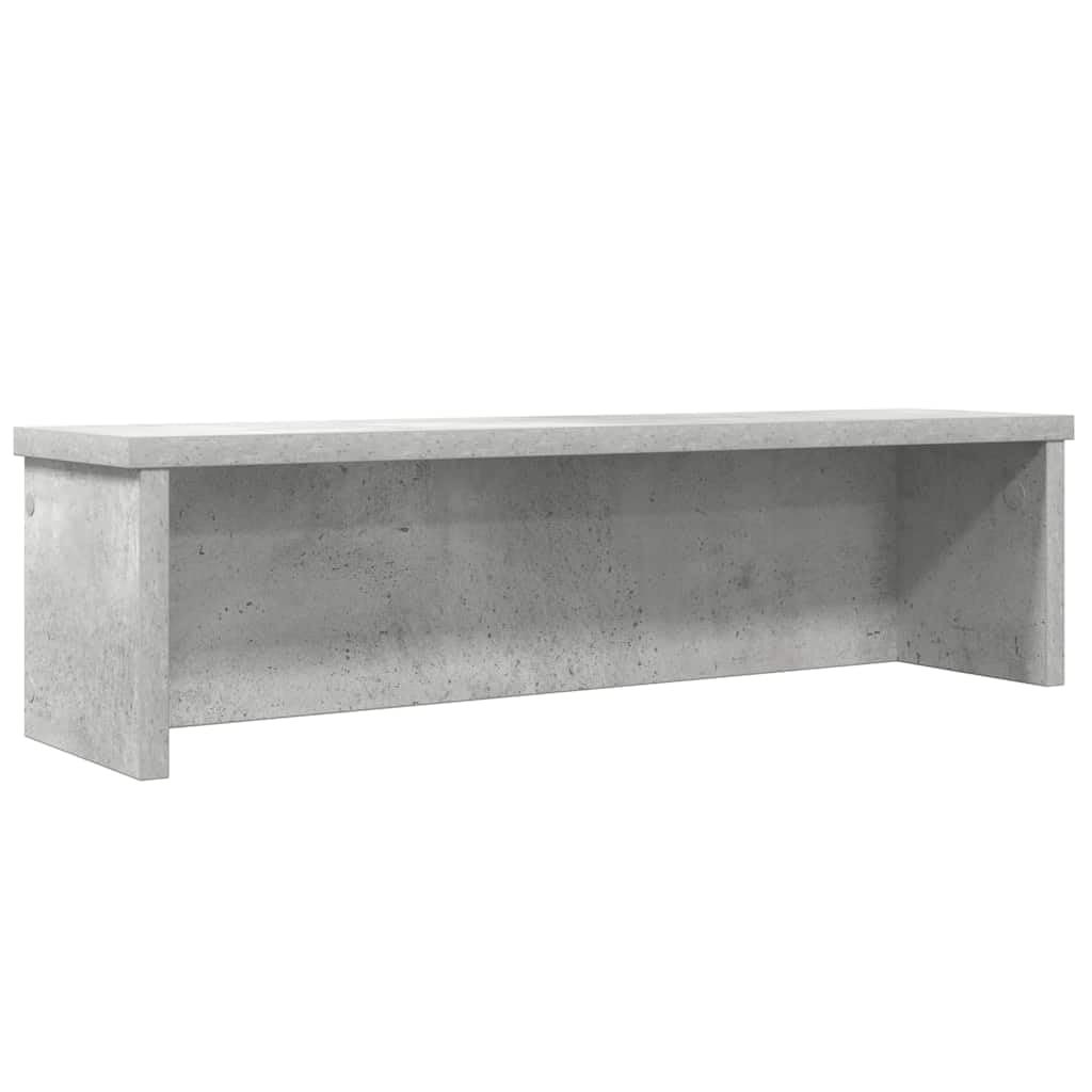 vidaXL Kitchen Rack Stackable Concrete Grey 50x15x16 cm Engineered Wood, kitchen storage shelf, cabinet organizer, kitchen counter shelf