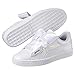PUMA Basket Heart Patent Wn's, Zapatillas para Mujer, Blanco White White, 40.5...