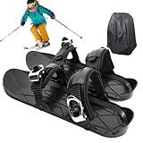 Short Skis,Skattes for Snow - Non-Slip Skiing Accessory...
