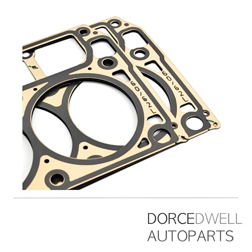 Image of 2PCS Multi Layer Steel Head Gasket Kit for GM LS1 LS6 V8 4.8L 5.3L 5.7L | inchMLS Head Gaskets - OE 12589226 12498544 98544 Fits Buick GMC Pontiac Hummer Saab 1998-2019 LS Engine Repair inch