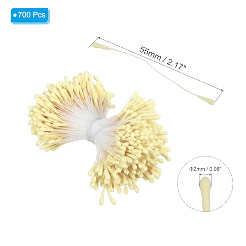 PATIKIL 2mm Double Heads Flower Stamen - Image 2