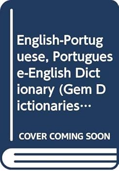 Paperback English-Portuguese, Portuguese-English Dictionary (Gem Dictionaries) Book