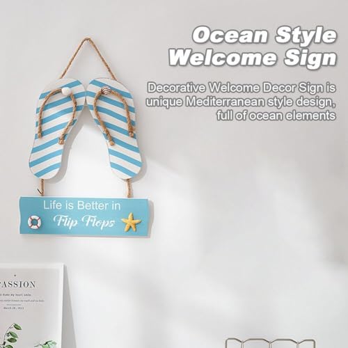 Liste décorative murale en bois pour embellir une entrée