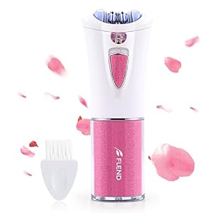 Epilatore Viso Donna, Epilatori Donna Cordless per la Depilazione Viso e Corpo, Mini Epilatore Elettrico con Luce LED, Rifinitore Bikini per Gamba Bikini Ascelle Corpo Facciale