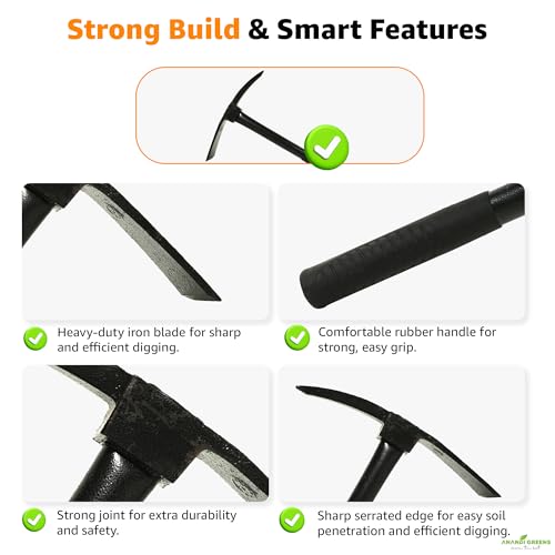 Image of Anandi Green's Metal Agriculture Garden Spectacular Heavy Duty Plastic Handle Gardening Tools Set for Gardening (Pruning Saw)