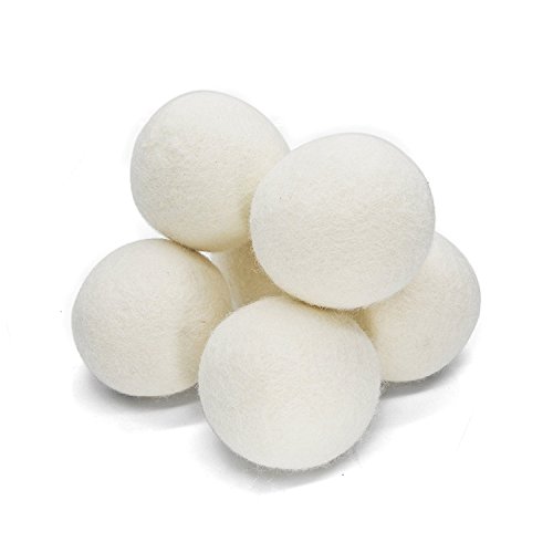 Balls Wool Dryer Laundry Dryer Balls Dryer Balls by Bestoss 6-Pack, XL Premium Laundry lambs Laundry ball Reusable Natural Fabric Softener