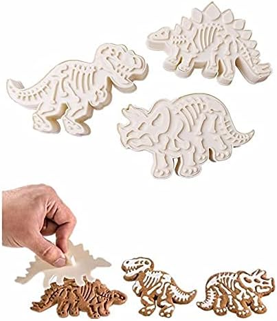 3pcs Dumpling Maker/Press Dough Press for Dumpling Animal Shape Dough Skin Cutter Pie Ravioli Empanadas Press Mold Kitchen Accessories (Plastic)