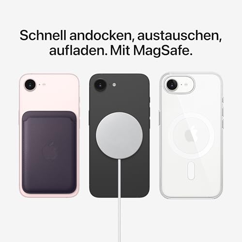 Apple iPhone 17e (256 GB): 6,1" Super Retina XDR Display, A19 Chip, Batterie für den ganzen Tag, 48 MP Fusion Kamera; Weiß