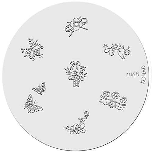 Konad Plaque Pochoir M68