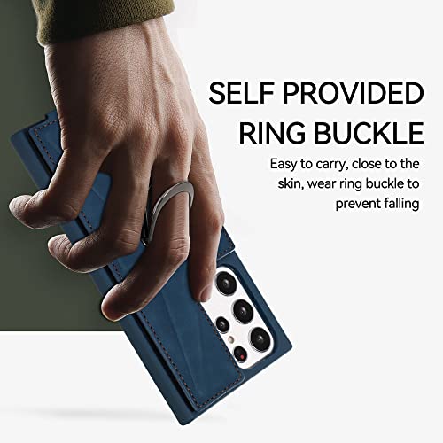 Étui en cuir de luxe Galaxy S20 Plus noir protection intégrale chic