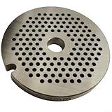 Placa de orificio de acero inoxidable de primera clase para picadoras de carne número 5 que garantiza resultados (2 mm)